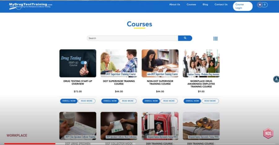 My Drug Test Training