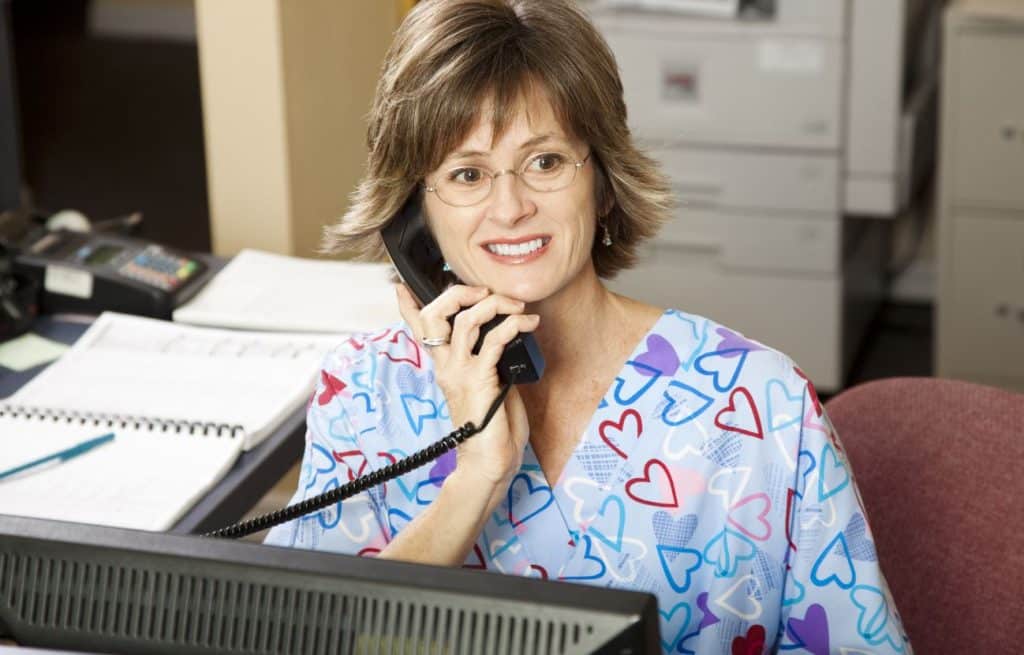 Nurse answering the phone - Standing Orders